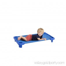 Streamline Cot Single Toddler Assembled - Blue 565286789